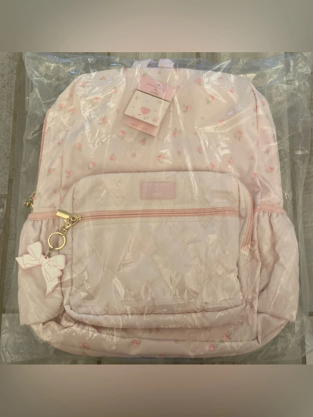 LoveShackFancy x Target Backpack Ballet Bloom In Hand NWT
